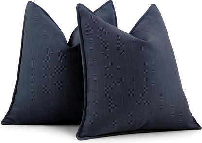 Rust Chenille Throw Pillow Covers