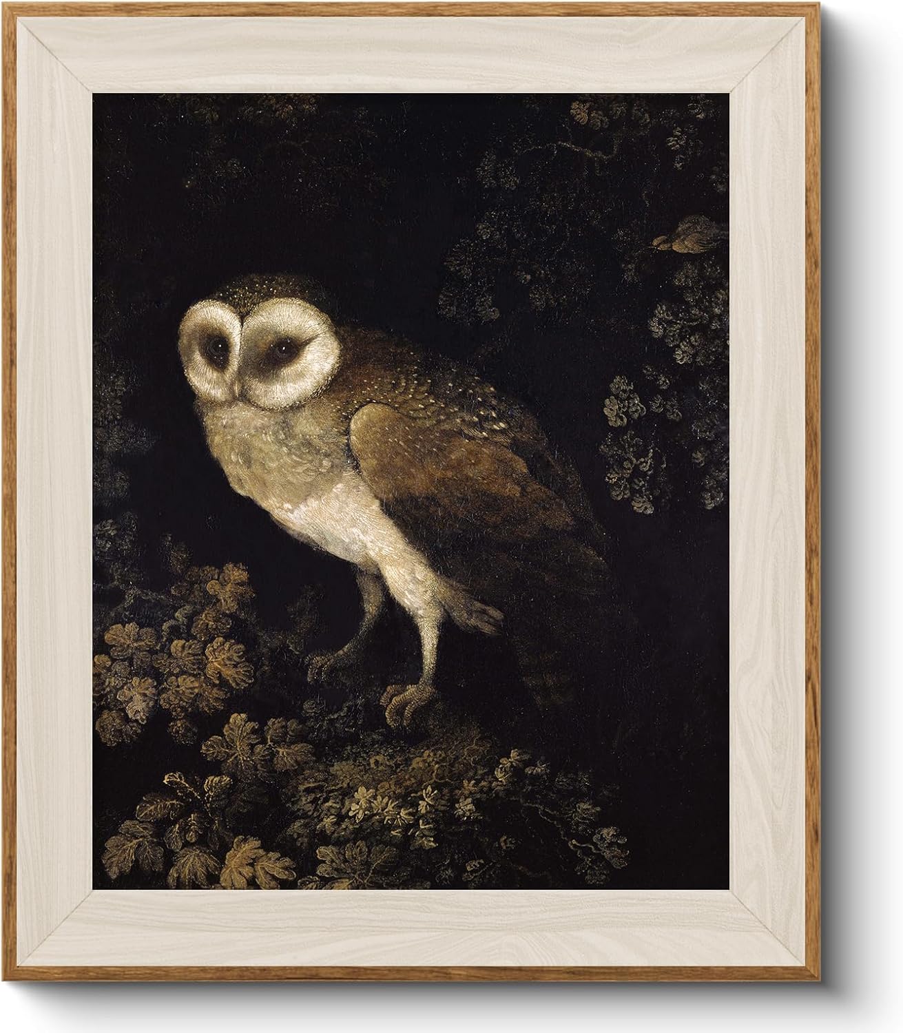 Framed Wall Art for Living Room, Swan Art Canvas Prints, Vintage Home Decor, Animals Painting Picture, Bathroom Wall Decor Gifts for Friends or Family - 12L x 10W
