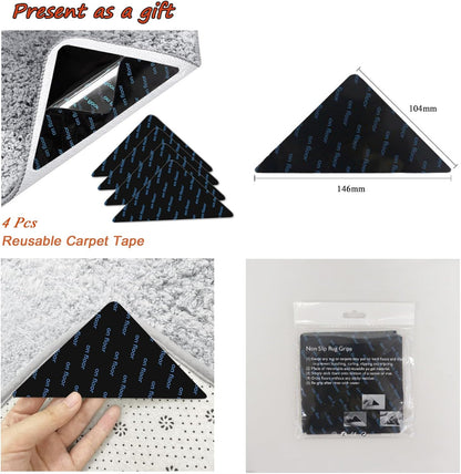 Bath Mat, 3 x 5ft, Ultra Soft and Non-Slip Bathroom Rugs, Water Absorbent and Machine Washable Bath Rug for Bathroom, Shower, and Tub