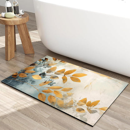 Bath Mat, 3 x 5ft, Ultra Soft and Non-Slip Bathroom Rugs, Water Absorbent and Machine Washable Bath Rug for Bathroom, Shower, and Tub