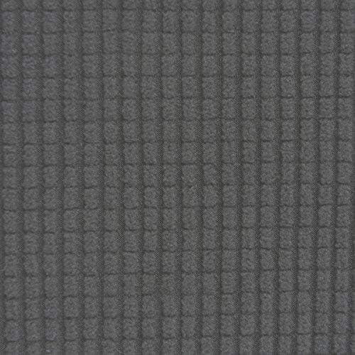 Stretch Sofa Slipcover 1-Piece Sofa Cover Furniture Protector Couch Soft with Elastic Bottom for Kids, Polyester Spandex Jacquard Fabric Small Checks (Sofa, Dark Gray)