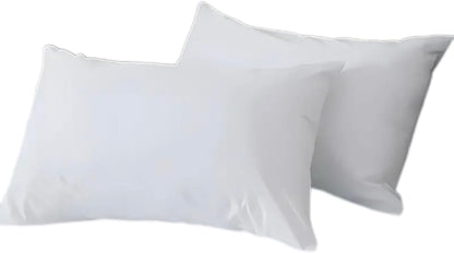 QUBA LINEN 18 x 18 Throw Pillow Insert - Pack of 2 White, Down Alternative Pillow Inserts for Decorative Pillow Covers, Throw Pillows for Bed, Couch Pillows for Living Room (Pack of 2)