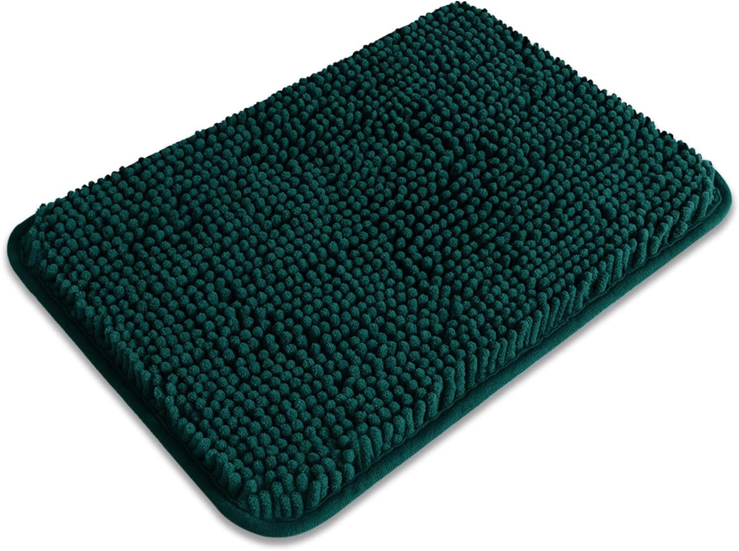Bathroom Rugs 36 x 60 Inch – Extra Large Bath Mat | Absorbent and Washable Thick Chenille Bath Rugs Non-Slip Runner Rug for Bathroom, Shower, Tub(Gray)