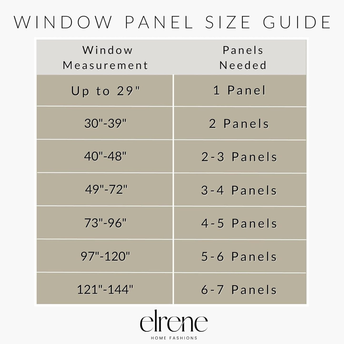 Fashions Brighton Windowpane Plaid Blackout Window Curtain, Living Room and Bedroom Drape with Rod Pocket Tabs, 52" x 84", Linen, 1 Panel