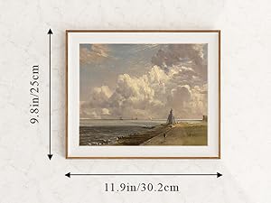 Framed Wall Art for Living Room, Swan Art Canvas Prints, Vintage Home Decor, Animals Painting Picture, Bathroom Wall Decor Gifts for Friends or Family - 12L x 10W